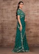 Compelling Green Classic Designer Saree