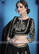 Attractive Black Zari Work Lehenga Choli