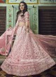 Pink Lehenga Choli With Matching Dupatta