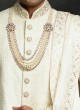 Thread Work Sherwani For Dulha