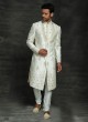 Different Type Sherwani In White Color