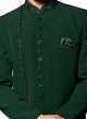 Green Designer Indowestern For Men