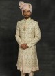 Anarkali Style Wedding Sherwani For Dulha