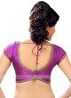 Purple Dupion Silk Ready Blouse