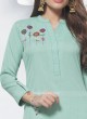 Attractive Sea Green Kurti