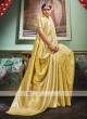 Mustard Yellow Banarasi Silk Saree