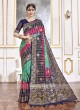 Viscose Saree In Multi Color