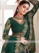 Unstitched Green Lehenga Choli