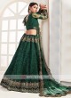 Unstitched Green Lehenga Choli