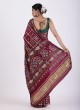 Dark Purple Designer Gharchola Saree