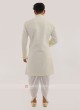 Indo western For Men In Off White