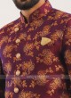 Printed Wedding Wear Indo Western