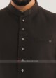 Imported Nehru Jacket In Brown