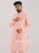 Silk Nehru Jacket Suit For Men