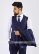 Imported Blue Party Wear Suit