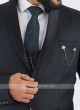 Black Imported Party Wear Suit