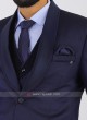 Navy Imported Party Wear Suit