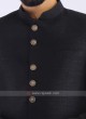 Black Imported Jodhpuri Suit