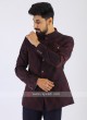 Imported Wine Jodhpuri Suit