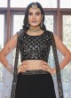 Black Festive A Line Lehenga Choli