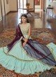 Titan Silk Light Aqua Color A Line Lehenga Choli