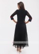 Chiffon Black Kurti