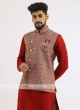 Wedding Wear Nehru Jacket Set