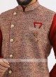 Wedding Wear Nehru Jacket Set