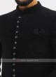 Black Imported Jodhpuri Suit