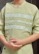 Stylish Kurta Pajama In Pista green Color