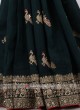 Dark Green Banarasi Silk Saree