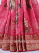 Pink Color Silk Saree