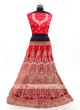 Red Bridal Lehenga Choli