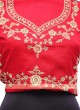 Red And Maroon Silk Lehenga Choli