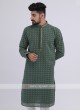 Bottle Green Kurta Pajama