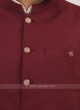 Maroon Nehru Jacket