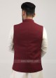 Maroon Nehru Jacket