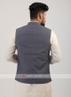 Dark Grey Nehru Jacket