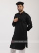 Black Pathani Suit