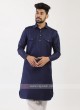 Navy Blue Pathani Suit
