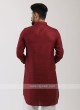 Maroon Pathani suit