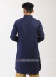 Navy Blue Pathani Suit