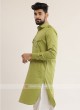 Pista Green Pathani Suit