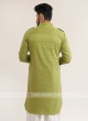 Pista Green Pathani Suit