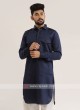 Navy Blue Pathani Suit