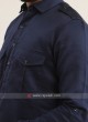 Navy Blue Pathani Suit