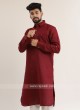 Maroon Pathani Suit