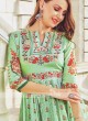 Pista Green Soft Cotton Kurti