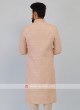 Pink And Off-White Sherwani