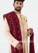 Rani Color Mens Dupatta